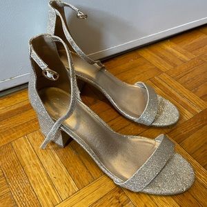 Sparkle Chunk Dress Heels